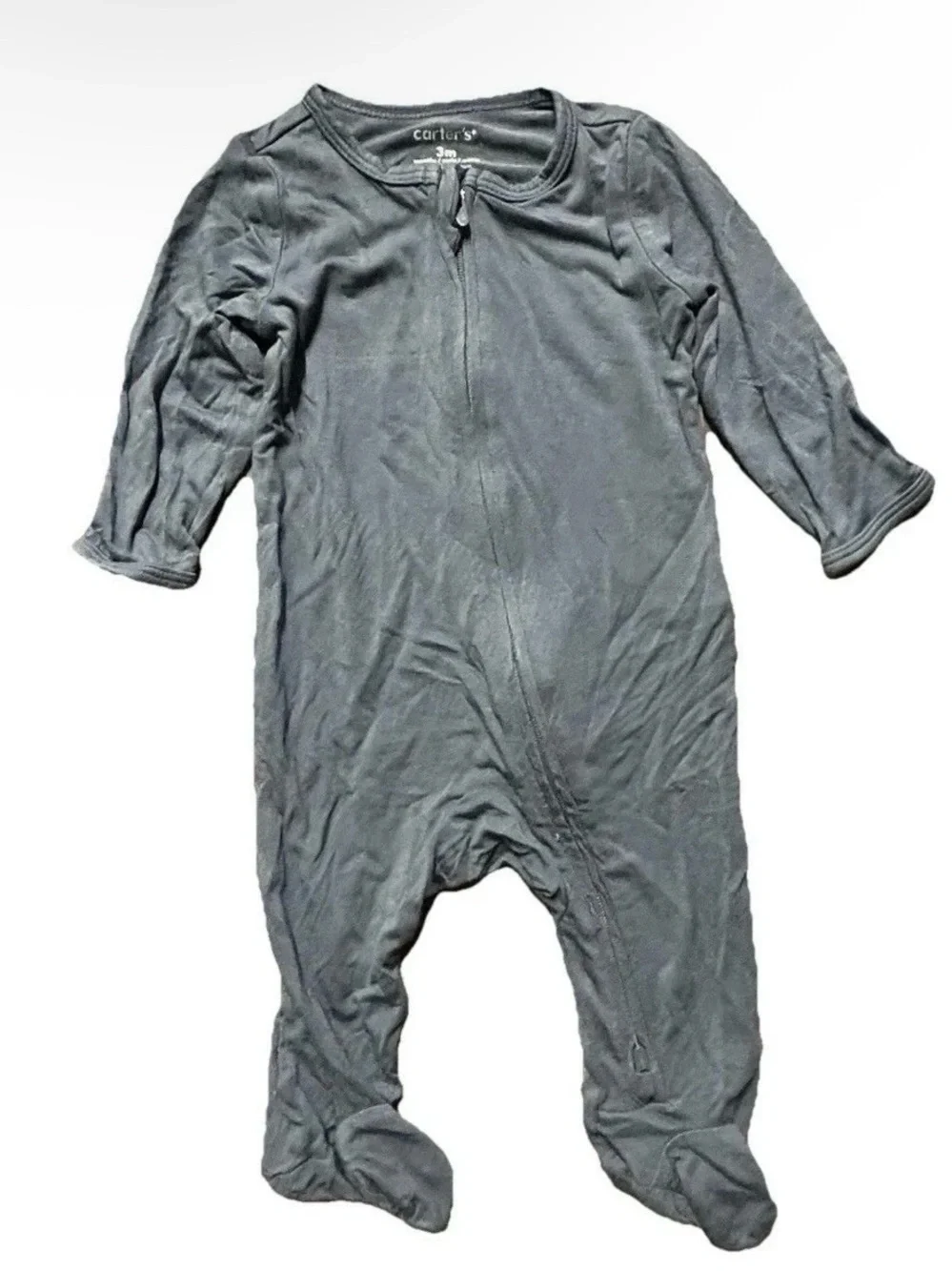 Baby Boy Footie Pajamas 5 Pairs Size 0-3 Months